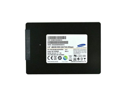 MZ7WD480HAGM - Samsung Enterprise SM843T 480GB SATA 6GB/s 2.5" MLC Sol