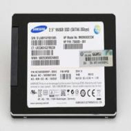 SAMSUNG MZ-7WD960T-0H3 960gb Sata-6gbps Light Endurance Sff 2.5-inch Sc Enterprise Light Plp Solid State Drive (dual-label / Samsung / Hp)