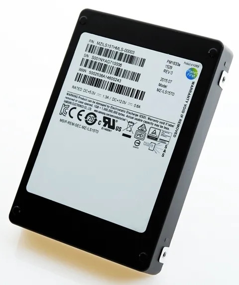 MZILS15THMLS - Samsung 15.36TB SAS 12Gb/s 2.5" Read Intensive SSD