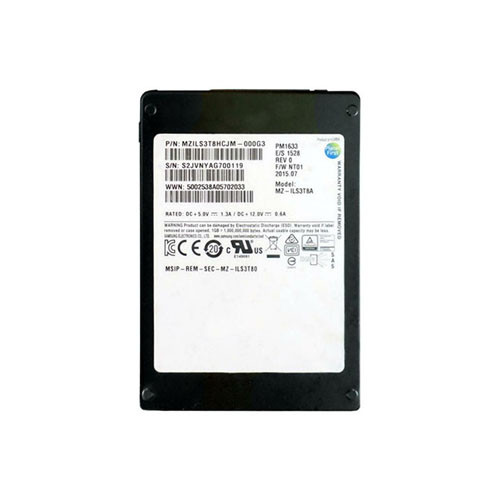 MZILS3T8HCJM-000G3 - Samsung 3.8TB SAS 12Gb/s 2.5" SSD