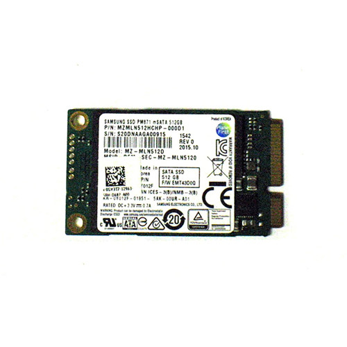 MZ-MLN512D - Samsung 512GB SATA 6Gb/s mSATA SSD