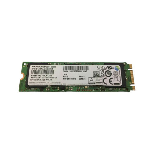 MZNLN128HCGR-00000 - Samsung 128GB M.2 2280 SATA 6Gb/s SSD