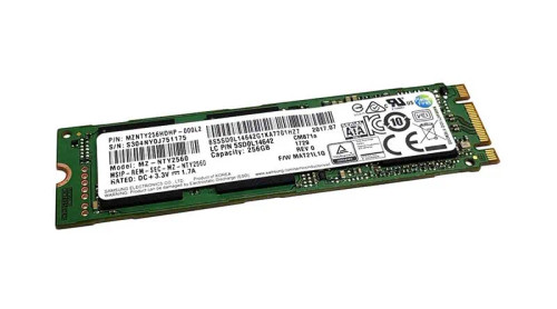 Samsung CM871a Series 256GB TLC SATA M.2 SSD for MZ-NTY2560, compatible with laptops and desktops
