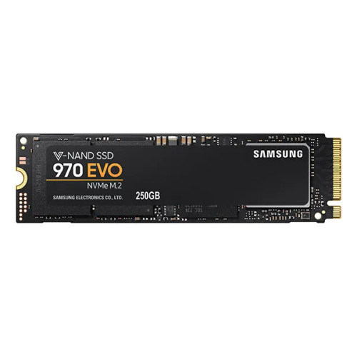 Samsung 970 EVO 250GB NVMe M.2 SSD for PCI Express Gen 3 x4 - Compatible with ProLiant DL360p Gen8 servers