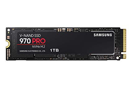 Samsung 970 Pro 1TB M.2 NVMe SSD for PCIe 3.0 x4, Internal Solid State Drive - Compatible with M.2 2280 slots