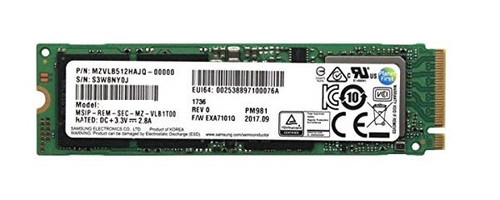 MZVLB512HAJQ - Samsung 512GB PCIe NVMe 3.0 x4 M.2 SSD