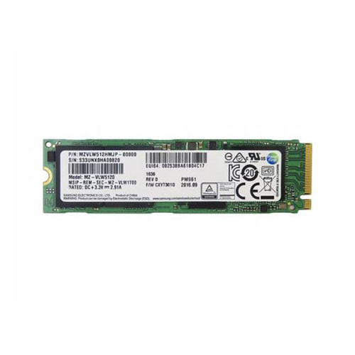 MZ-VLW5120 - Samsung 512GB PCIe NVMe 3.0 x4 M.2 2280 SSD