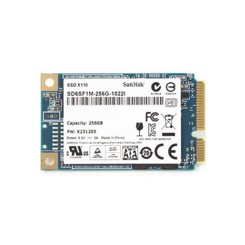 SD6SF1M-256G-1022I - SanDisk 256GB SATA 6Gb/s mSATA SSD