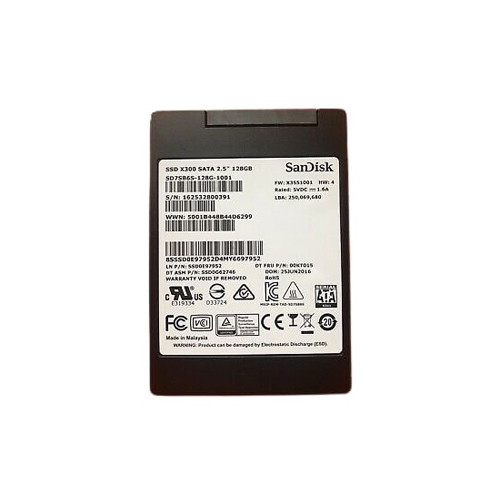 SD7UB3Q-128G-1122 - SanDisk 128GB SATA 6Gb/s 2.5" SSD