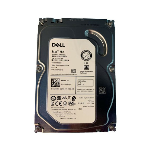 2F2130-136 - Seagate Exos 7E2 1TB 7200RPM SATA 6Gb/s 128MB Cache 512n 3.5-inch Hard Drive