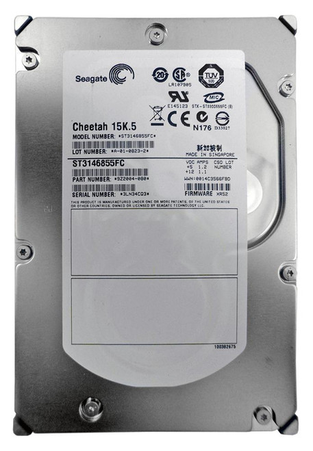 ST3146855FC - Seagate Cheetah 15K.5 146.8GB Fibre Channel Hard Drive