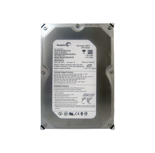 Seagate ST3400832AS BarraCuda 400GB 7200RPM SATA Hard Drive