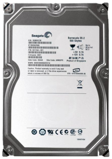 ST3500620SS - Seagate 500GB 7200RPM SAS 3Gb/s 16MB 3.5" HDD