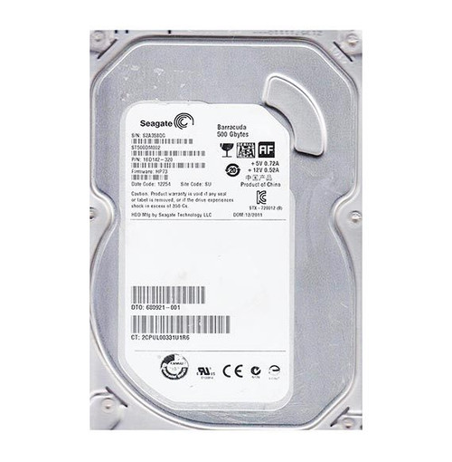 ST500DM002 - Seagate 500GB 7200RPM SATA Gbps 3.5 16MB Cache Barracuda