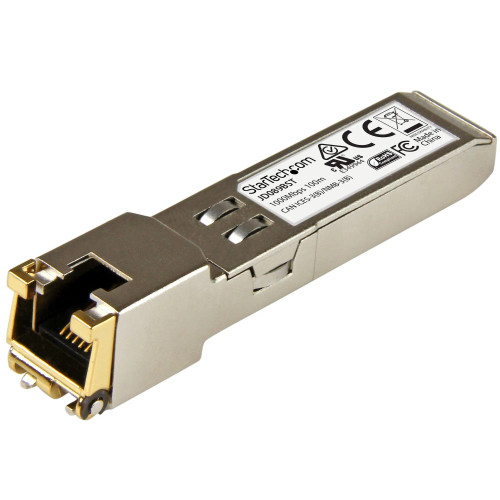 JD089BST - StarTech 1Gbps 1000Base-T RJ-45 SFP Transceiver