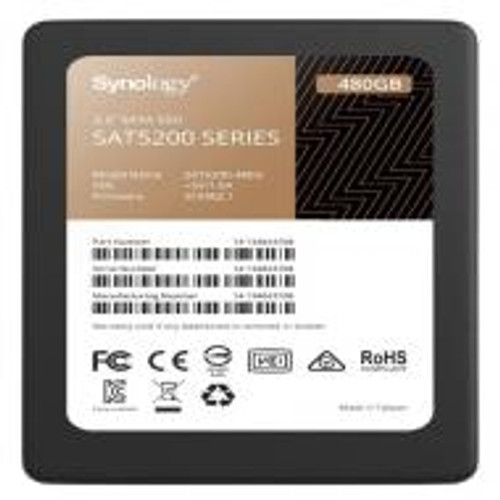 SAT5200-480G - Synology 480gb SATA 6gbps 2.5inch Plp, Internal Solid S