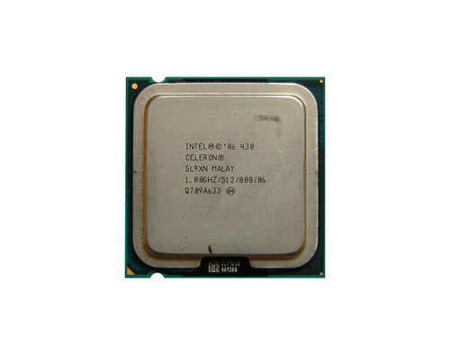 A000011200 - Toshiba 1.80GHz 800MHz FSB 512KB L2 Cache Socket LGA775 Intel Celeron 430 1-Core Processor