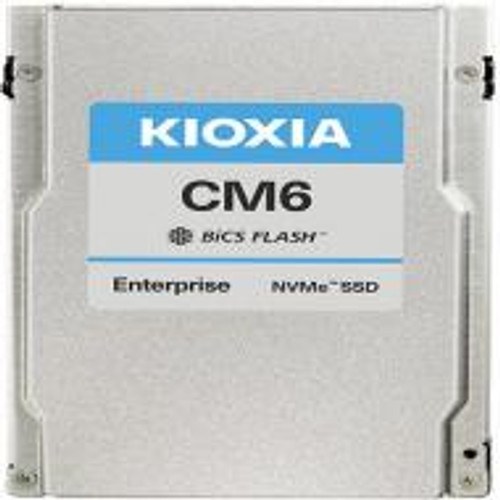 KCM6XRUL3T84 - Toshiba KIOXIA CM6-R Series 3.84TB TLC PCI Express 4.0 x4 NVMe Read Intensive (SIE) U.3 2.5-inch Solid State Drive (SSD)