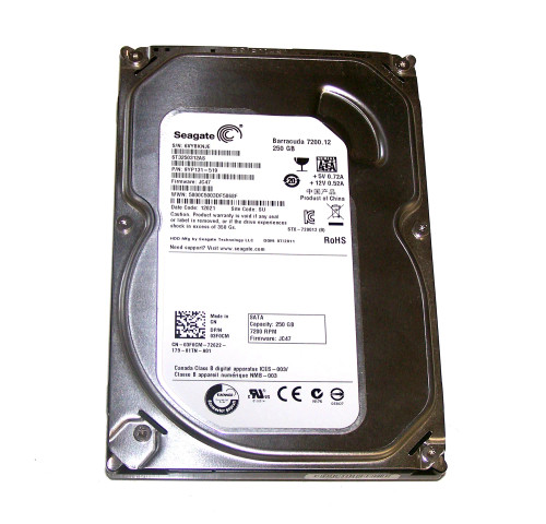 Dell 3F0CM 250GB 7200RPM Sata-ii 3.5HDD Low Profile 1.0 Inch