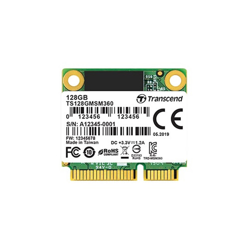 TS128GMSM360 - Transcend 128GB SATA 6Gb/s mSATA SSD