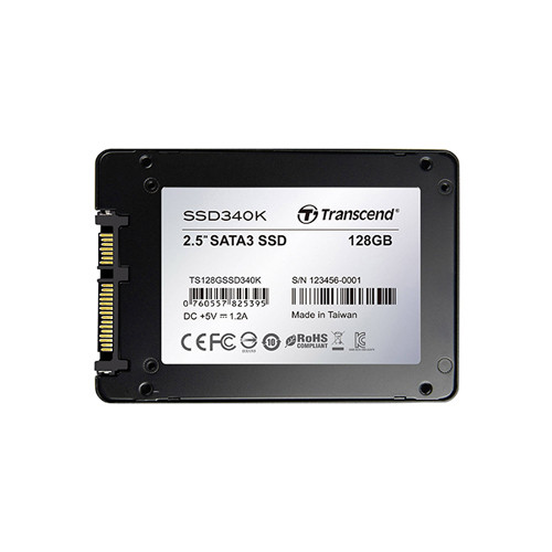 TS128GSSD340K - Transcend 128GB SATA 6Gb/s 2.5" SSD