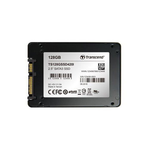 TS128GSSD420I - Transcend 128GB SATA 6Gb/s 2.5" SSD