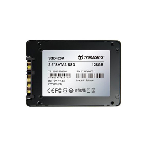 TS128GSSD420K - Transcend 128GB SATA 6Gb/s 2.5" SSD