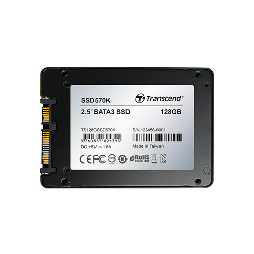 TS128GSSD570K - Transcend 128GB SATA 6Gb/s 2.5" SSD