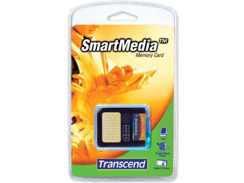 TS128MVSSFDC - Transcend 128MB SmartMedia Memory Card