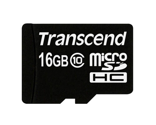 TS16GUSDHC10-C3 - Transcend 16GB Class 10 microSDHC Memory Card