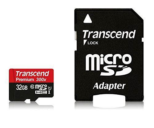 TS32GUSDU1E - Transcend 32GB Class 10 microSDHC Memory Card