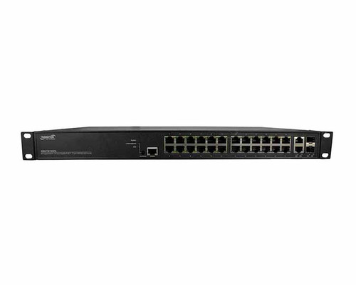 SM24TBT2DPA-NA - Transition Networks 24-Port 10/100/1000Base-T / 1000Base-X PoE++ SFP (mini-GBIC) Managed Ethernet Switch