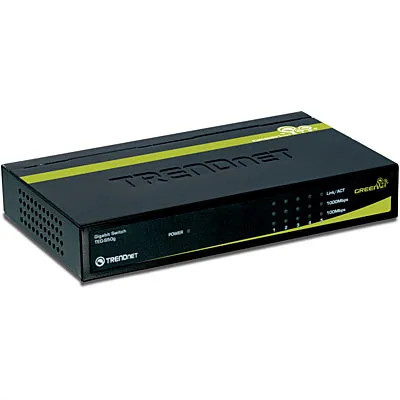 TEG-S50G - TRENDnet 5-Port Gigabit Network Switch