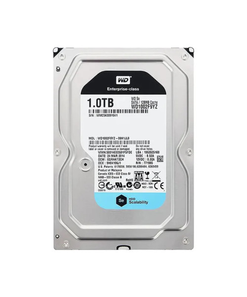 WD1002F9YZ - WESTERN DIGITAL 1TB 7200RPM SATA 3.5" HDD