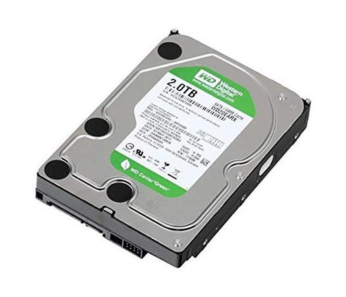 WESTERN DIGITAL Wd20earx Caviar Green 2tb 7200rpm (intellipower) Sata-6gbps 64mb Buffer 3.5 Inch Form Factor Low Profile (1.0 Inch) Hard Disk Drive