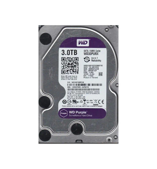 WD30PURX - WESTERN DIGITAL 3TB 5400RPM SATA 6Gb/s HDD