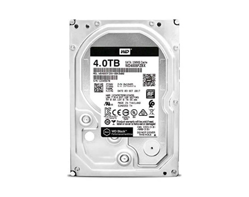 WD WD4005FZBX Black 4TB 7200RPM Gaming Hard Drive