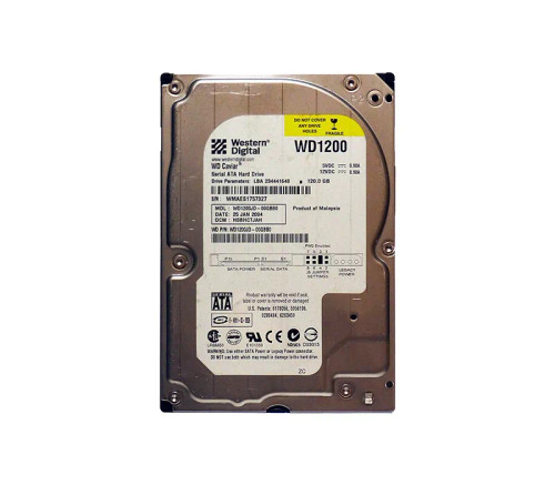 WD1200JD - Western Digital 120GB 7200RPM SATA 8MB 3.5" HDD