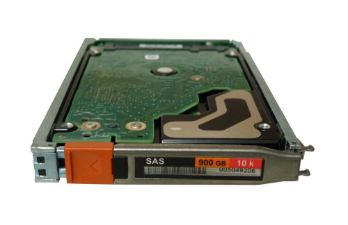 005049206 EMC 900GB 10000RPM SAS 6Gbps 2.5-inch Internal Hard Drive for VNX 5500/ 5700/ 7500 Series Storage Systems