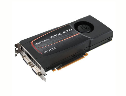 012-P3-1472-AR EVGA GeForce GTX 470 SuperClocked 1280MB 320-Bit GDDR5 PCI Express 2.0 x16 Dual DVI/ HDMI Video Graphics Card