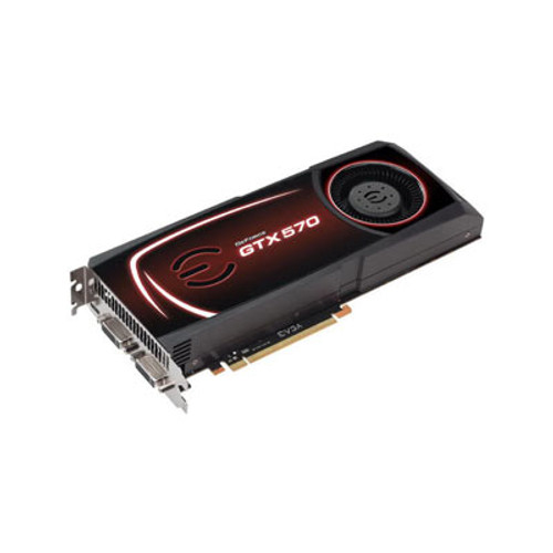 012-P3-1572-AR EVGA GeForce GTX 570 SuperClocked 1280MB 320-Bit GDDR5 PCI Express 2.0 x16 HDCP Ready/ SLI Support Video Graphics Card