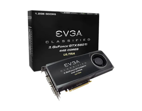 012-P3-2078-KR - EVGA GeForce GTX 560 Ti 1280MB GDDR5 PCIe 2.0 Graphics Card