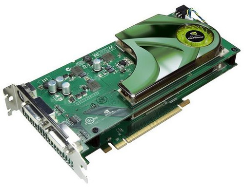 01G-P2-N592-AX EVGA GeForce 7950 GX2 1GB 512-Bit GDDR3 PCI Express x16 Dual DVI/HDTV/ S-Video/ Composite Out Video Graphics Card