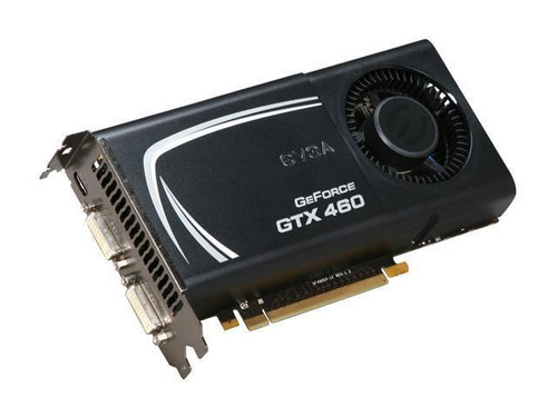 01G-P3-1378-TR - EVGA GeForce GTX 460 FTW EE (External Exhaust) 1GB 256-Bit GDDR5 PCI Express 2.0 x16 Dual DVI/ mini-HDMI Video Graphics Card