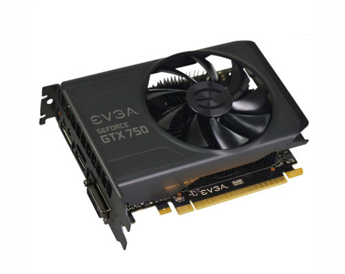 01GP42751KR - EVGA GTX 750 1GB GDDR5 128-Bit PCIe Graphics Card