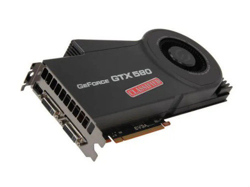03G-P3-1594-KR - EVGA GeForce GTX 580 3GB 384-Bit GDDR5 PCIe 2.0 Graphics Card