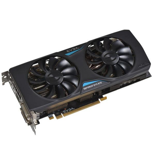 04G-P4-2978-KR - EVGA GeForce GTX 970 FTW 4GB 256-Bit GDDR5 PCI Express 3.0 Dual DVI/ HDMI/ DisplayPort Video Graphics Card with ACX Cooler