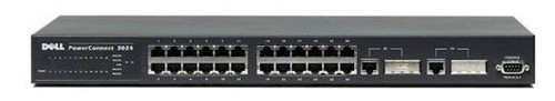 08H424 - Dell PowerConnect 3024 24-Ports 10/100 Fast Gigabit Switch