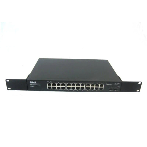 0F491K - Dell 24-Port Gigabit 2 SFP Network Switch