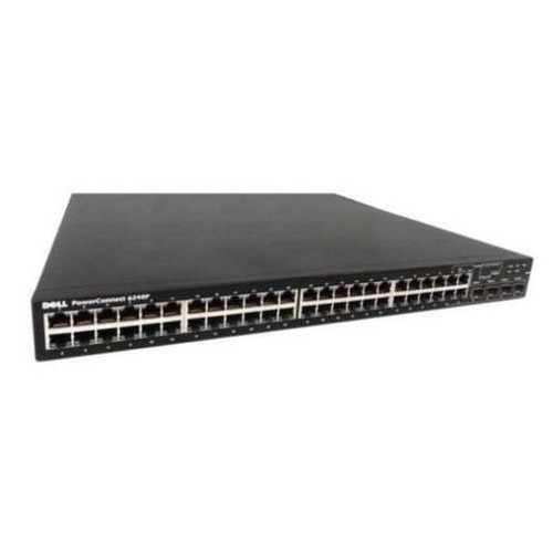 0XT800 - Dell PowerConnect 6248P 48-Ports PoE Gigabit Ethernet L3 Switch